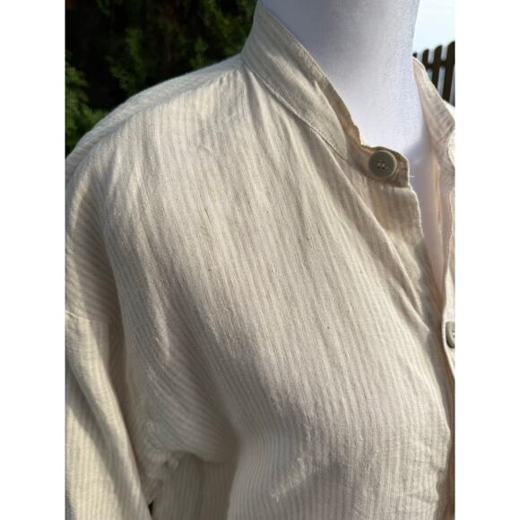 VTG Flax by Jeanne Englehart Linen Tunic Size Small - Picture 4 of 6